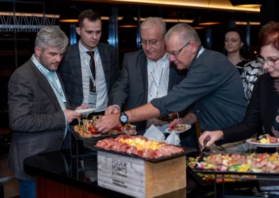 Kecskeméti Orvosi konferencia rendezvényfotózás vacsorán résztvevők