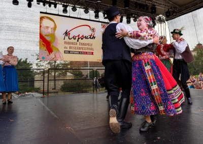 Városi rendezvényfotózás  Kossuth toborzó 2023Néptáncosok